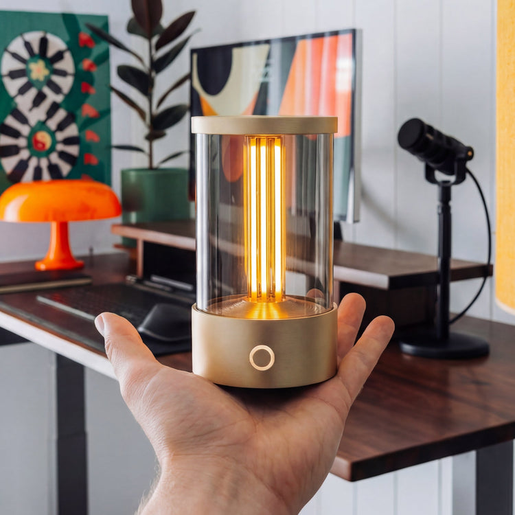 Desky Beacon kabellose Schreibtischlampe