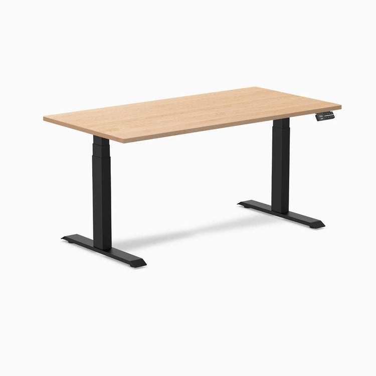 Desky Dual Hardwood Sit Stand Desk (TEST PRODUCT)