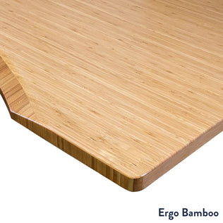 Desky Bamboo Ergo Edge Desktop