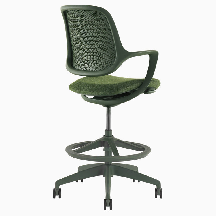 Desky Evoque ergonomischer Bürostuhl mit niedriger Rückenlehne