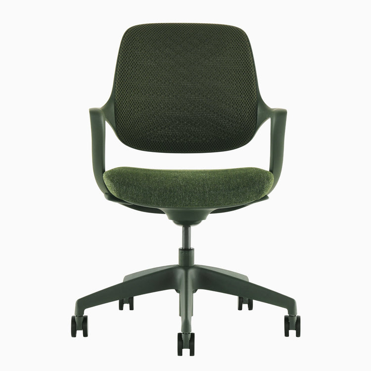 Desky Evoque ergonomischer Bürostuhl mit niedriger Rückenlehne