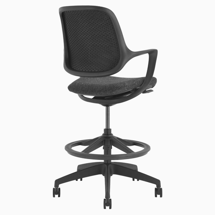 Desky Evoque ergonomischer Bürostuhl mit niedriger Rückenlehne