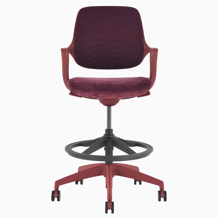 Desky Evoque ergonomischer Bürostuhl mit niedriger Rückenlehne