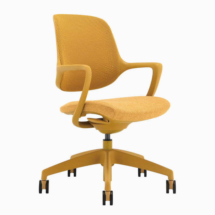 Desky Evoque ergonomischer Bürostuhl mit niedriger Rückenlehne