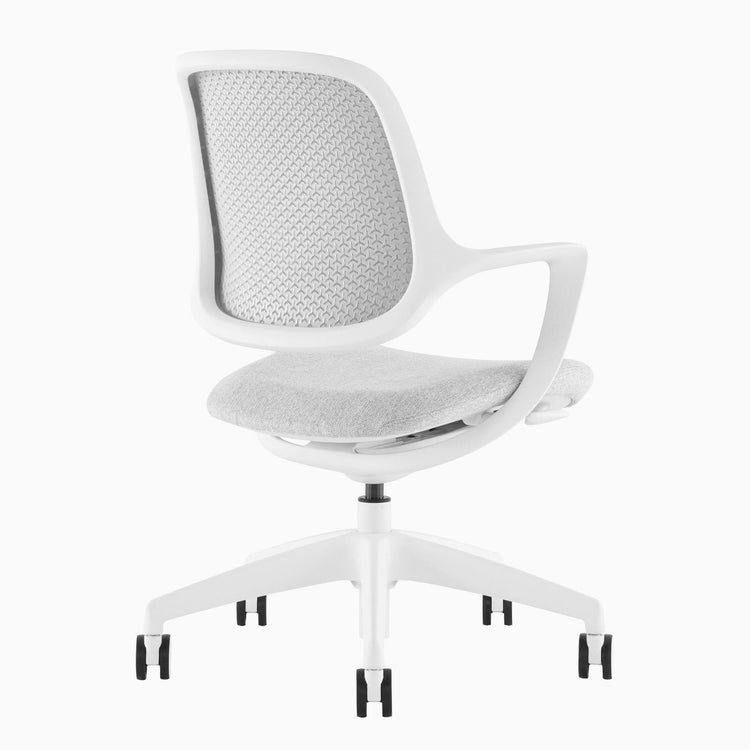 Desky Evoque ergonomischer Bürostuhl mit niedriger Rückenlehne