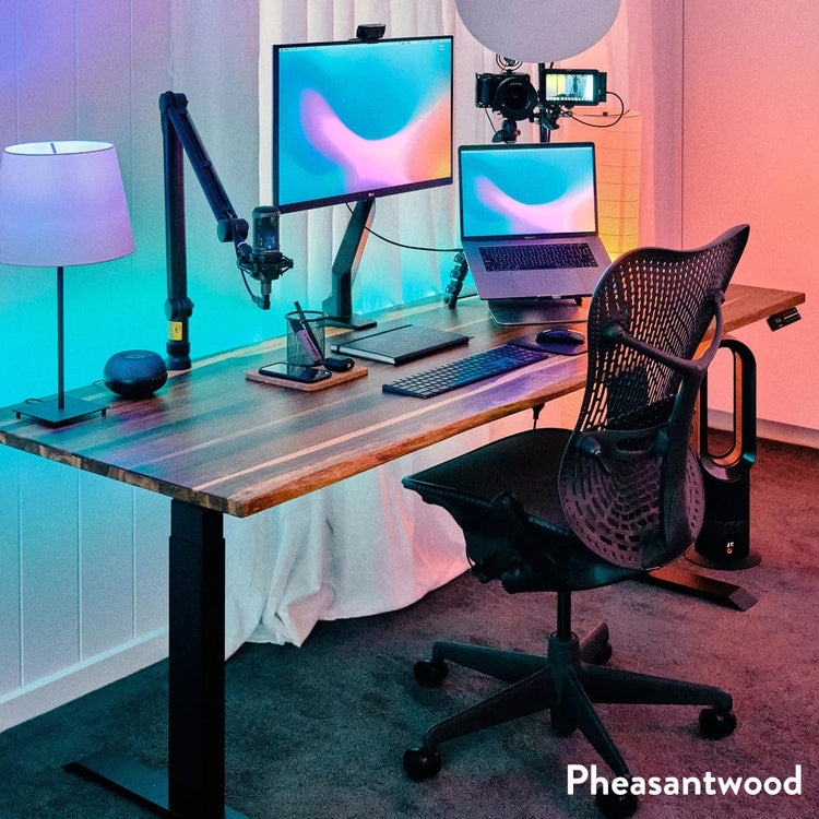 Desky Dual Hardwood Sit Stand Desk (TEST PRODUCT)