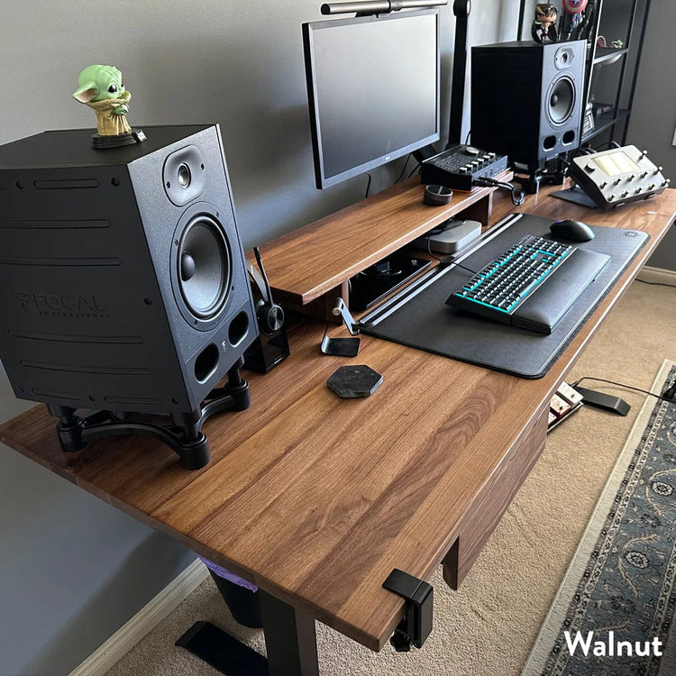 Desky Dual Hardwood Sit Stand Desk (TEST PRODUCT)
