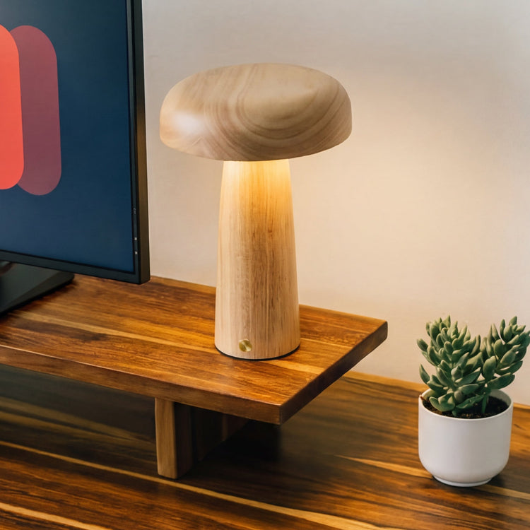 Desky Mushroom kabellose Schreibtischlampe