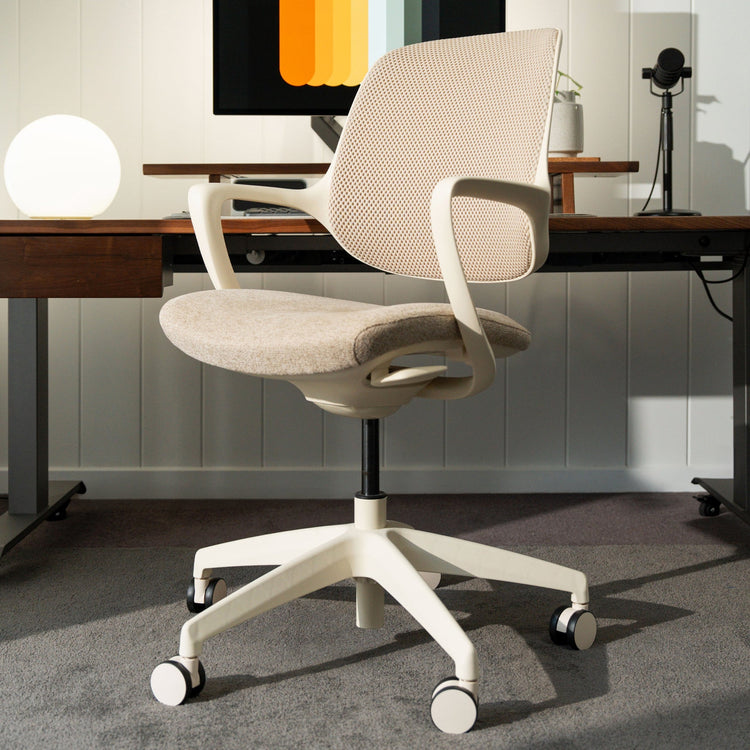 Desky Evoque ergonomischer Bürostuhl mit niedriger Rückenlehne