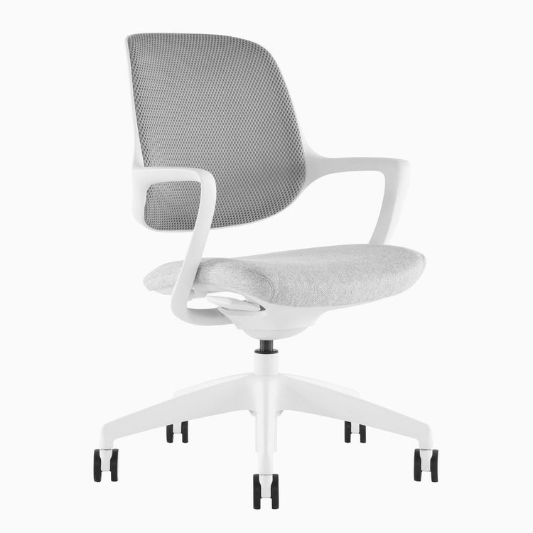 Desky Evoque ergonomischer Bürostuhl mit niedriger Rückenlehne