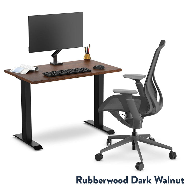 Desky Zero Mini Gummibaumholz-Schreibtisch
