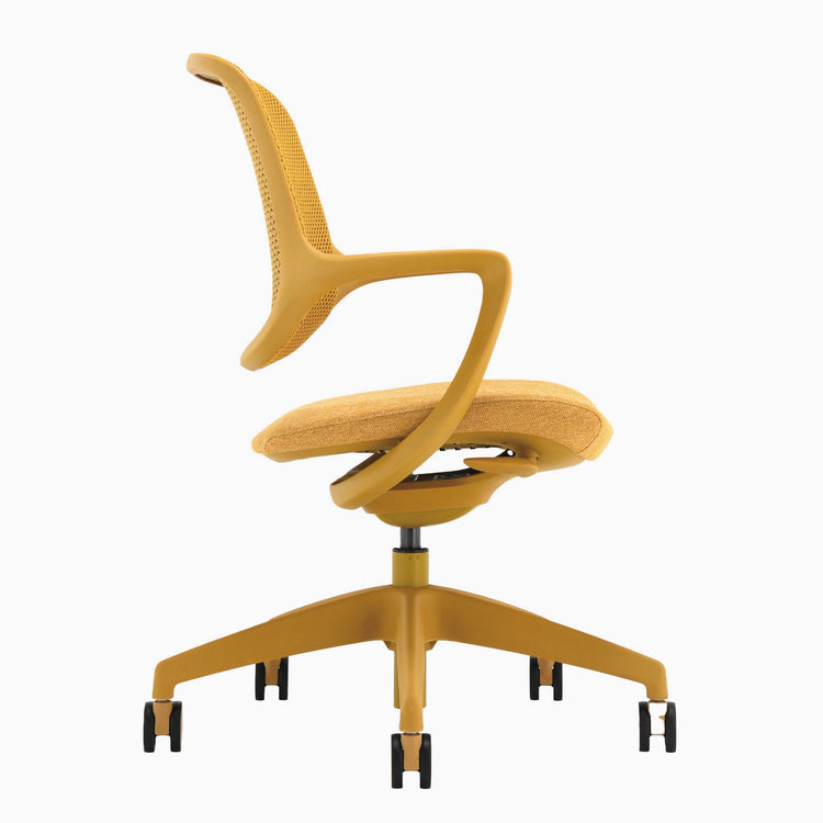 Desky Evoque ergonomischer Bürostuhl mit niedriger Rückenlehne