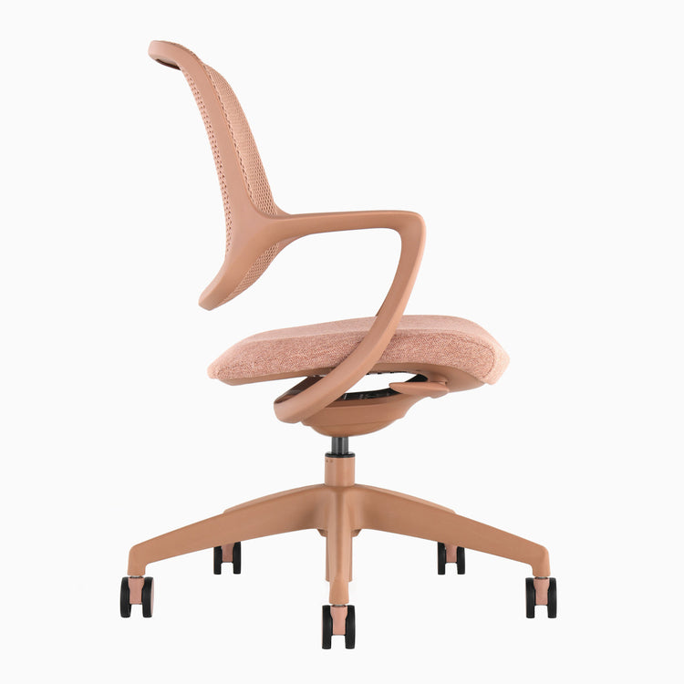 Desky Evoque ergonomischer Bürostuhl mit niedriger Rückenlehne