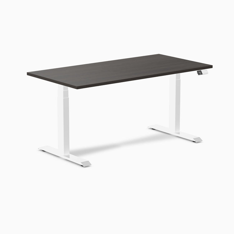 Desky Dual Melamine Sit Stand Desk