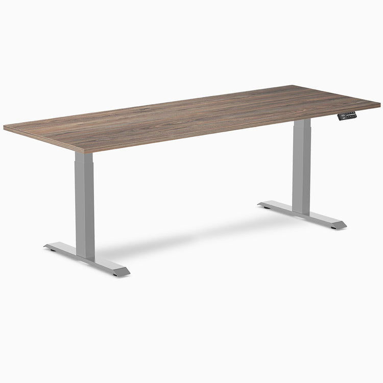 Desky Dual Melamine Sit Stand Desk