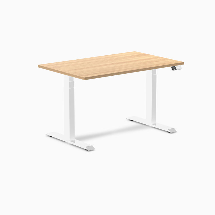 Desky Dual Melamine Sit Stand Desk