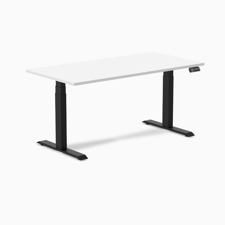 Desky Dual Melamine Sit Stand Desk