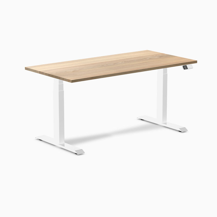 Desky Dual Hardwood Sit Stand Desk (TEST PRODUCT)