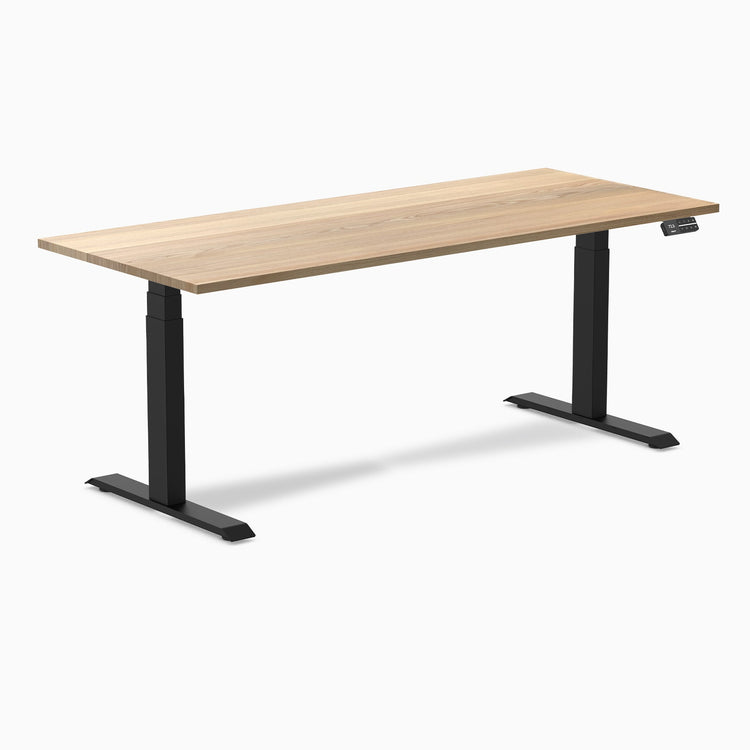 Desky Dual Hardwood Sit Stand Desk (TEST PRODUCT)