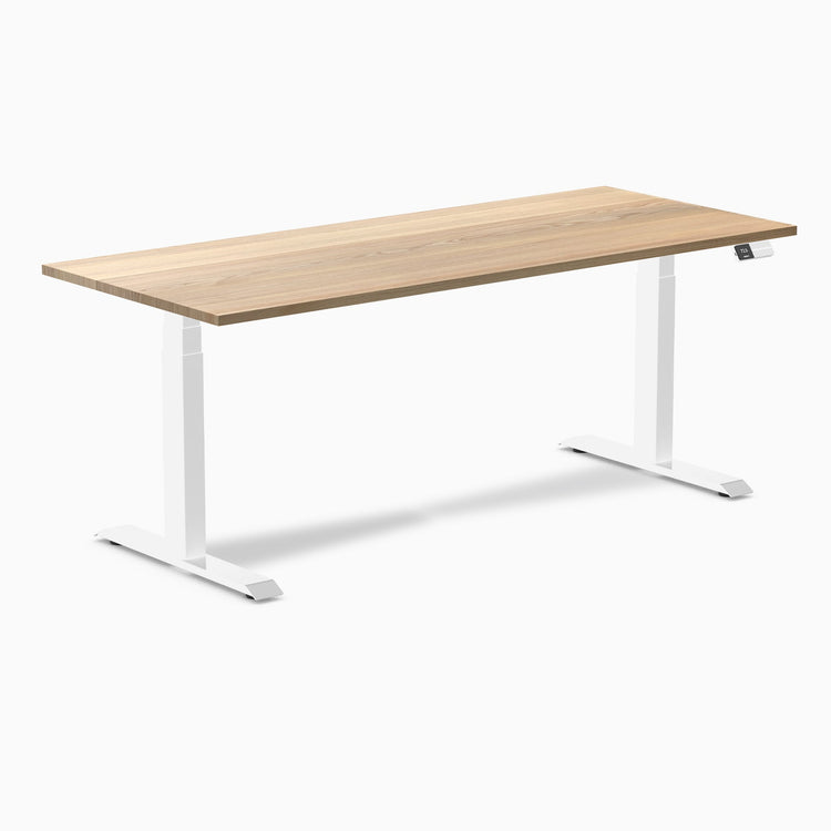 Desky Dual Hardwood Sit Stand Desk (TEST PRODUCT)