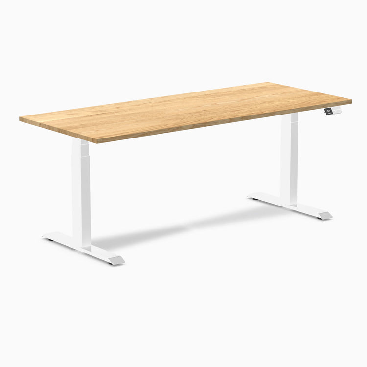 Desky Dual Hardwood Sit Stand Desk (TEST PRODUCT)