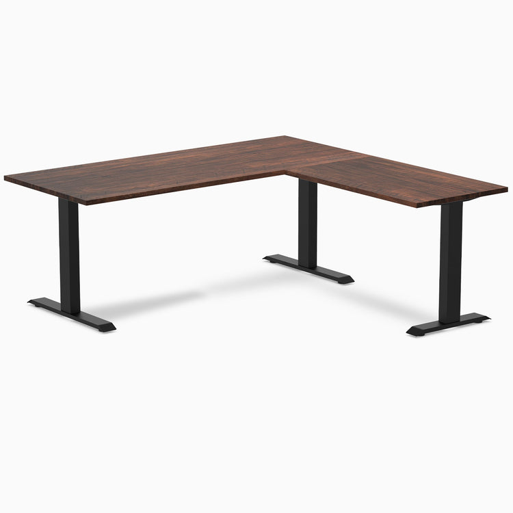 Desky Zero Nadelholz L-förmiger Schreibtisch