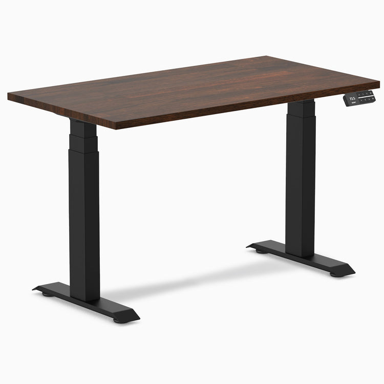Desky Dual Mini Rubberwood Sit Stand Desk