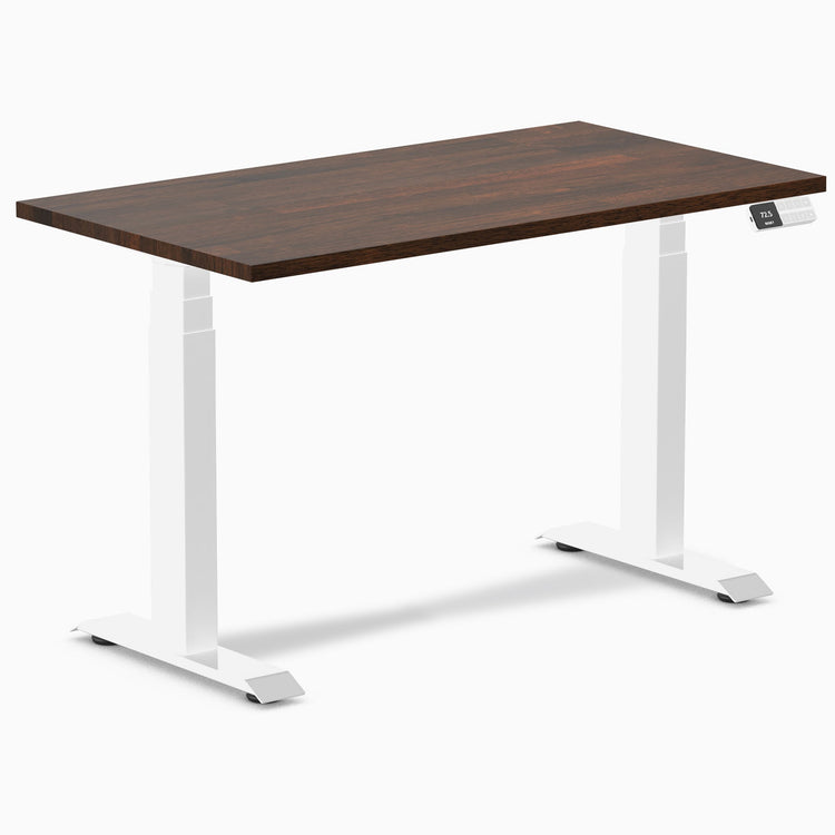 Desky Dual Mini Rubberwood Sit Stand Desk
