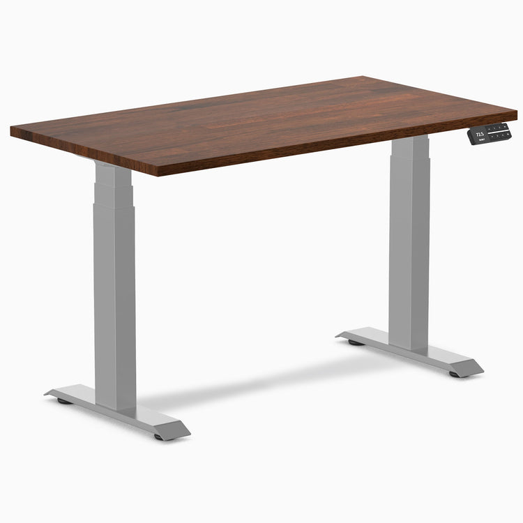 Desky Dual Mini Rubberwood Sit Stand Desk