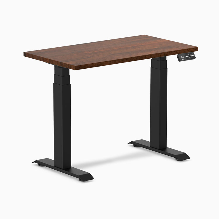 Desky Dual Mini Rubberwood Sit Stand Desk