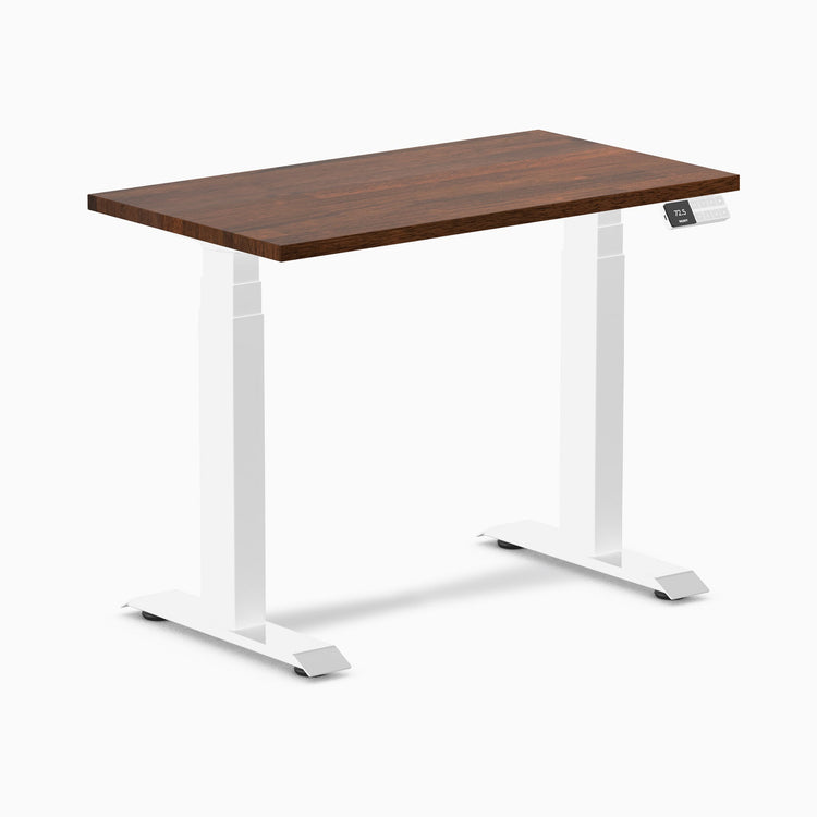 Desky Dual Mini Rubberwood Sit Stand Desk
