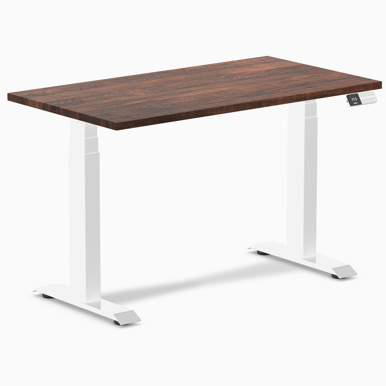 Desky Dual Mini Softwood Sit Stand Desk