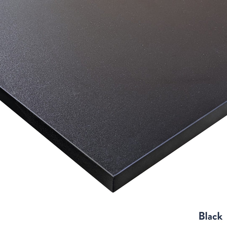 Schwarzes Melamin-Laminat