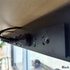 Desky Integrierte Kabel- & Stromführung Grau 4 Steckdosen - Desky