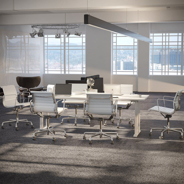Desky Quad Sitz-Steh-Tischgestell Grau - Desky